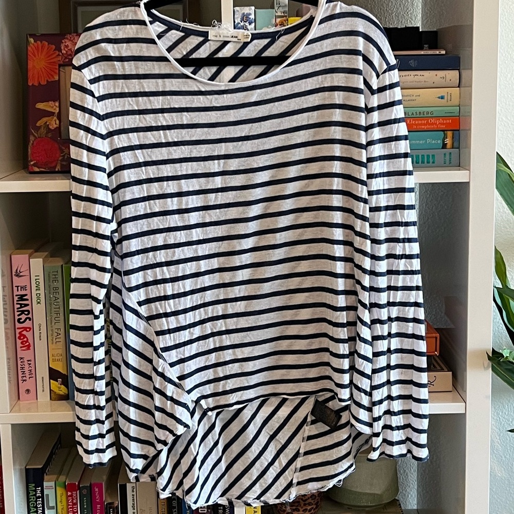 Rag & Bone / Jean Striped Long Sleeve Tee✨